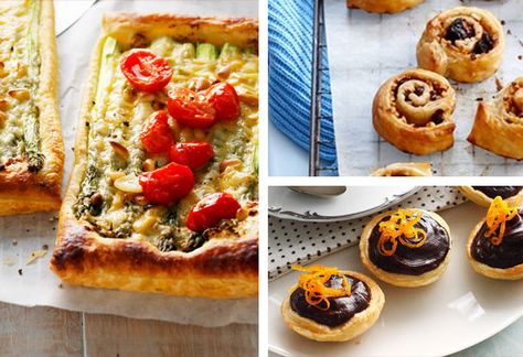 Recipes Puff Pastry, Shortcrust Pastry Recipes, Week Night Meals, Food Suggestions, Filo Pastry, Pastry Sheets, Shortcrust Pastry, Sausage Rolls, Freezers