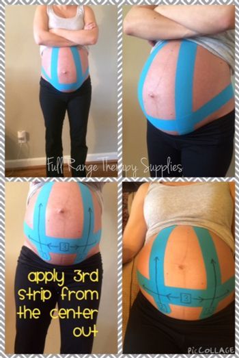 Kinesio Taping for Pregnant Women in third trimester Therapy Supplies, 5 Weeks Pregnant, K Tape, Kinesio Taping, Mommy Workout, Pumping Moms, Baby Sleep Problems, Third Trimester, Foto Baby