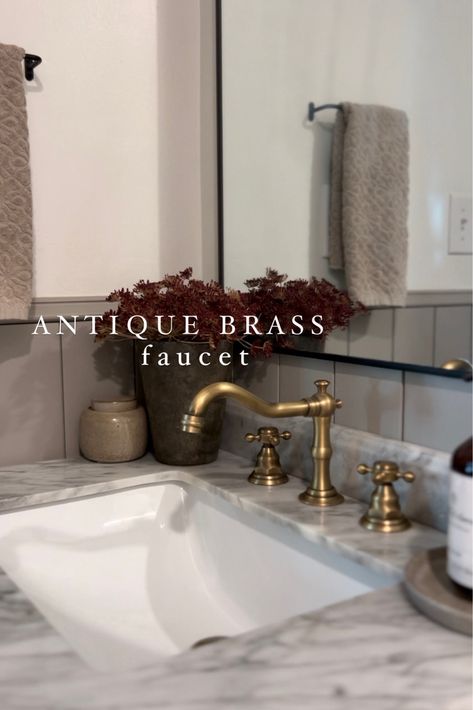 Shop GGStudy 8 inch 2 Handles 3 Holes … and other curated products on LTK, the easiest way to shop everything from your favorite creators. Antique Bronze Bathroom, Modern Traditional Bathroom, Traditional Bathroom Decor, Antique Brass Faucet, Gold Faucet, Bronze Bathroom, Brass Faucet, Traditional Bathroom, Modern Traditional