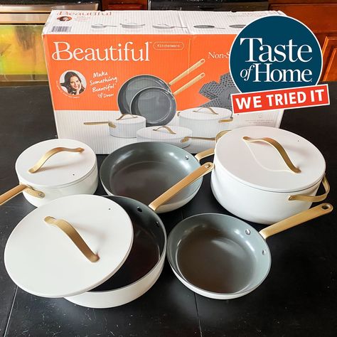 Beautiful By Drew Barrymore, Boiling Pasta, Instant Ramen, Light Rum, Taste Made, Pots And Pans Sets, First Kitchen, Cookware Sets, Drew Barrymore