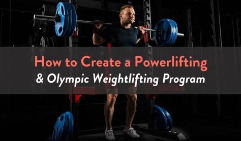 Olympic Weightlifting Program, Olympic Lifting Workouts, Weightlifting Program, Weight Lifting Program, Exercise Physiology, Lifting Workouts, Olympic Weightlifting, Back Squats, Olympic Lifting