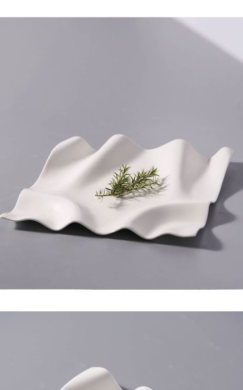 European Ceramic Plate Creative Wave Afternoon Tea Cake Dish Prenuptial Center Creative Dessert Plates Restaurant Steak Dishes| | - AliExpress Plates Restaurant, Afternoon Tea Cake, Restaurant Steak, Afternoon Tea Cakes, Ceramic Dessert, Steak Dishes, Plates Ceramic, Plant Kitchen, Clay Plates