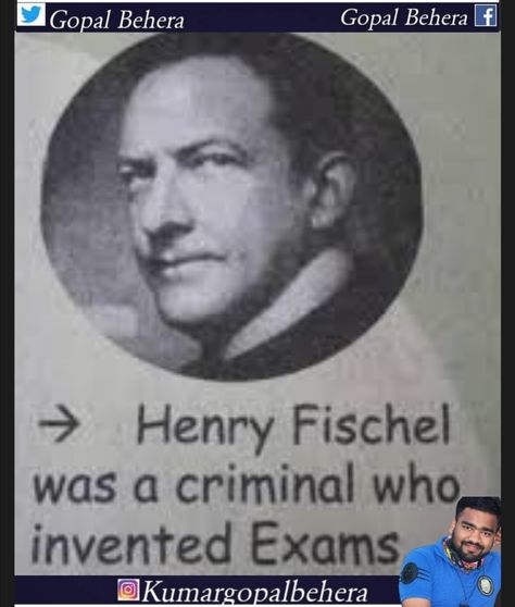 Finaly i Found The Criminal who spoiled our Happiness by the name of EXAM. #exam #life #happyness #criminal #india #smile #gopalbehera #tension #boat #jagannathdhampuri #happy #what #myself #school #college #university #schoollife #mobilephotography #class #friend #friendship History Exam Funny, Who Invented Exams, Exam Meme, Exam Tension, Exam Memes, Quotes By Famous Personalities, Exams Memes, History Exam, Exams Funny