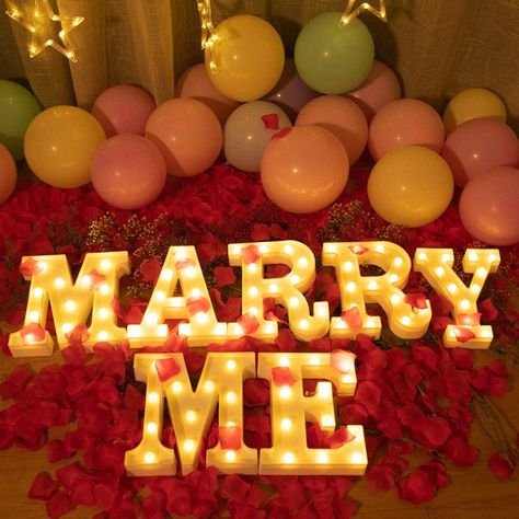 Wherever you decide to pop the question, proposal decorations will make it all the more special. Shop our favorite ideas below that'll work for everything from at-home to outdoor proposals. Planning your wedding has never been so easy (or fun!)! WeddingWire has tons of wedding ideas, advice, wedding themes, inspiration, wedding photos and more. {Amazon}