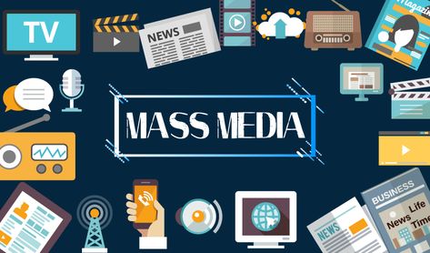 Concept of Mass Media with Types Mass Media Aesthetic, Mass Media Project Cover Page, Communication And Media Studies, Function And Communication Of Media, Types Of Economic Systems, Conservation Of Mass, Global Map, Means Of Communication, Organizational Behavior