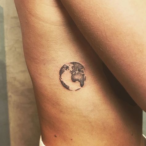 Planet Tattoo, Earth Tattoo, Smile Tattoo, Planet Tattoos, Earth Planet, World Tattoo, Space Tattoo, Tattoo Inspo, Planet Earth