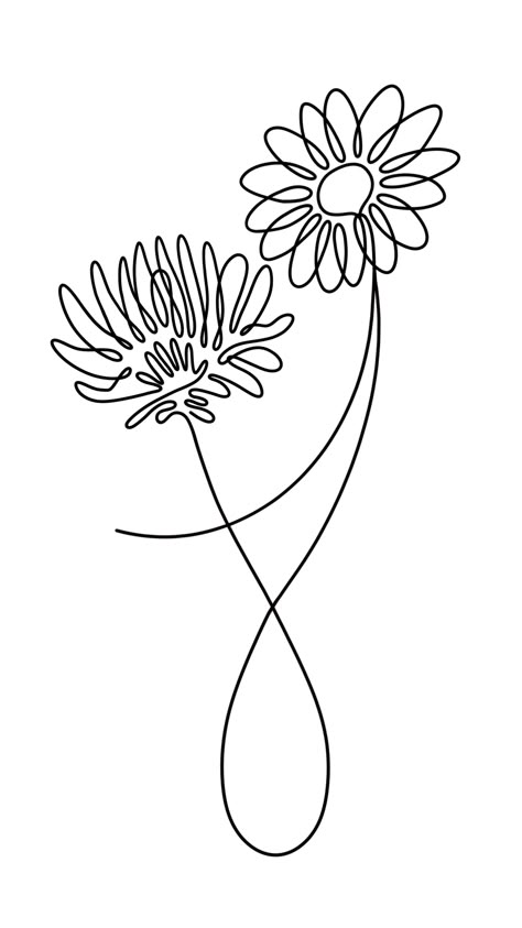 Hugging Flowers Tattoo, Hugging Flowers, Tattoo Daisy, Tattoo Infinity, Mama Tattoo, Infinity Tattoo Designs, Chrysanthemum Tattoo, Couple Tattoo, Diy Gifts For Him