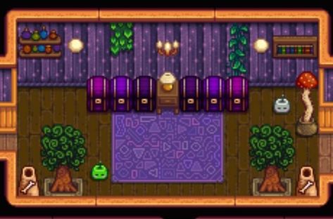 stardew valley 1.6!! finally finished my full house decor, made a lil shrine for krobus as well :) - unmodded !! - PC !! - year 3 !! 🌱tags #stardew #stardewvalley #stardewvalleyfarmer #stardewdecor #stardewdesign Year 3, Stardew Valley, Full House, House Decor, Farmer, Tags