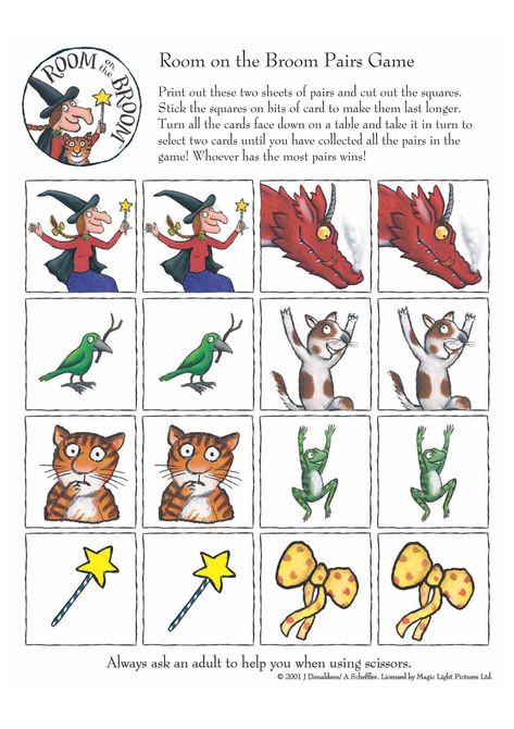 Room On The Broom Sensory Activities, Room On The Broom Scavenger Hunt, Room On The Broom Story Sack, Free Room On The Broom Printables, Room On The Broom Characters, Room On The Broom Character Printables, Room On A Broom Crafts, Room On The Broom Craft Preschool, Room On Broom Activities