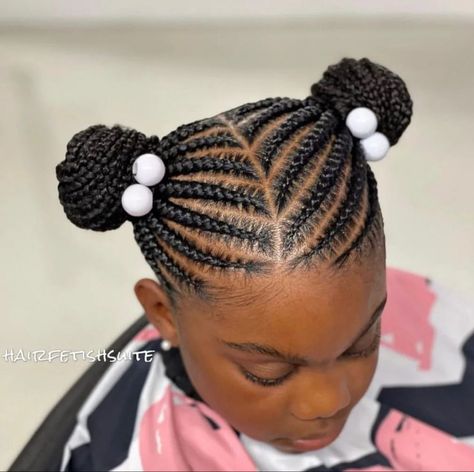 Saved Hairstyles, Baddie Braid Hairstyles, Kids Cornrow Hairstyles Natural Hair, Cornrow Hairstyles For School, Natural Cornrow Hairstyles, Kids Cornrow Hairstyles, Kids School Hairstyles, Kids Box Braids, Quick Hairstyles For School