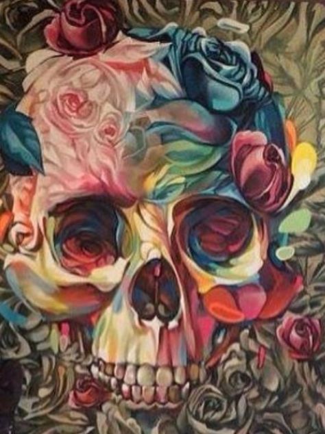 Carpet Display, Skull Images, Skull Crushers, Sugar Skull Artwork, Street Art News, Skull Pictures, Skull Painting, Sugar Skull Art, Skeleton Art