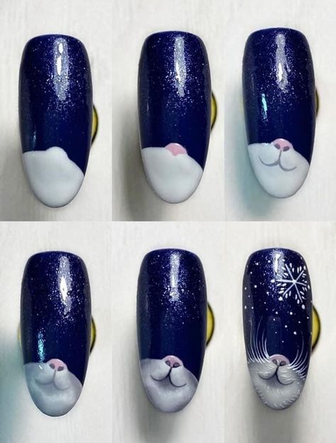 Cat Christmas Nails, Paw Print Nails, Nail Application, Subtle Nail Art, Mickey Nails, Nagel Design, Xmas Nail Art, Feather Nails, Fruit Nail Art