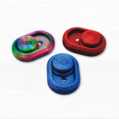 Thumb Fidget 3d Printer Designs, Fidget Spinners, 3d Printing Diy, Stocking Filler, Stocking Fillers, Fidget Toys, Glow Up?, 3d Printer, Etsy Australia