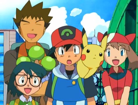 Hoenn Ash And Friends, Hoenn Region, Pokemon Red, Ash Ketchum, Best Friends Photos, Pikachu, Ash, Pokemon, Anime