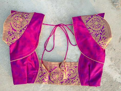 Pattu Patch Work Blouse Designs, Paithani Blouse Designs Latest Simple, Colorneckblouse Designs, Blouse Designs Latest Kathpadar, Paithani Saree Blouse Pattern Simple Back Neck, Kathpadar Blouse Designs Latest, Pattu Border Blouse Designs, Border Design For Blouse, Pattu Blouse Models