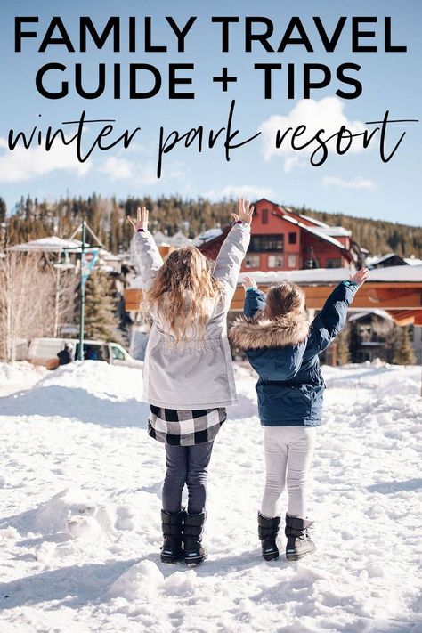 family travel guide and tips to Winter Park Resort, Colorado. How to have the best ski trip with kids! #familytravel #travel #travelguide #traveltips #cityguide #skitrip #colorado via @mego Colorado Ski Trip, Colorado Resorts, Winter Park Colorado, Family Ski Trip, Spring Skiing, Colorado Photography, Ski Family, Colorado Winter, Colorado Vacation