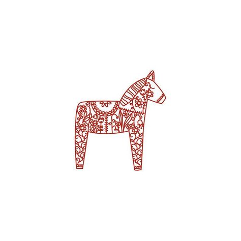 swedish dala horse papercut Dala Horse Tattoo, Ephemera Diy, Swedish Horse, Swedish Dala Horse, Horse Crafts, Horse Tattoo, Dala Horse, Horse Drawing, Cowboy Style