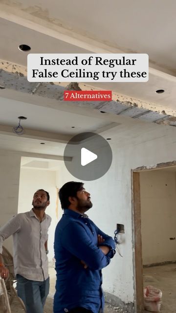 212K views · 4.7K likes | The dreamo designs on Instagram: "Instead of Regular False Ceiling Try These.  #thedreamodesign #thedreamodesigns  #ceiling #ceilinglight #ceilingdecor #ceilingfan #wall #floorplan #lighting #floorplans #marble #diningroom #lights #dome #diningtable #drywall #homedecor #cabinet  #decoration  #bedroom #interior #dining  #house #housedesign #interiordesign  #interiordesigner #interiors #paint #luxurydining" False Ceiling For Kitchen Design, Trending False Ceiling Design For Living Room, Trendy False Ceiling Design, Kitchen Gypsum Ceiling Design, Small Room False Ceiling Design, Luxury Bedroom False Ceiling Design, False Ceiling For Kitchen, Unique False Ceiling Ideas, Drywall Ceiling Design