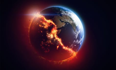 Apologetics: Why is the world broken? Earth Exploding, Destroyed Earth, Earth On Fire, Money Images Cash Indian, Ozone Depletion, There Is No God, Night Sky Painting, Astronaut Art, Planets Wallpaper