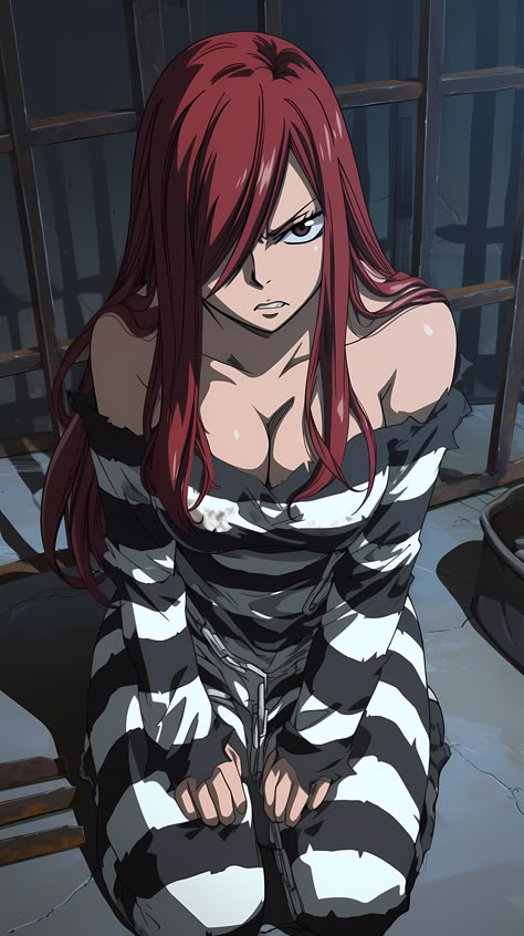 Fairy Tail Erza Scarlet, Fairy Tail Comics, Fairy Tail Girls, Aesthetic Goth, Fairy Tail Characters, Fairy Tail Art, Erza Scarlet, Blue Anime, Fairy Tail Anime