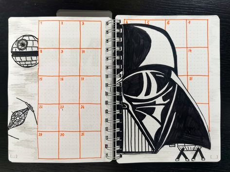 Star Wars Bullet Journal, 2022 Journal, May Bullet Journal, Journal 3, Beauty Finds, Bullet Journal School, Star Wars Inspired, Bullet Journal Themes, Journal Inspo