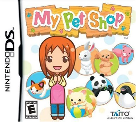 My Pet Shop - Nintendo DS - IGN Game Cover Art, 3ds Games, Nintendo 3ds Games, Arte Nerd, Kawaii Games, Nintendo Ds Games, Ds Games, Game Cover, 3ds Xl