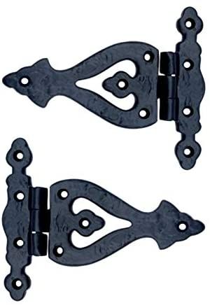 Iron Hinges, Hinges For Cabinets, Woodworking Inspiration, Box Chest, Antique Iron, Antique Cast Iron, Door Hinges, Metal Furniture, Barn Doors