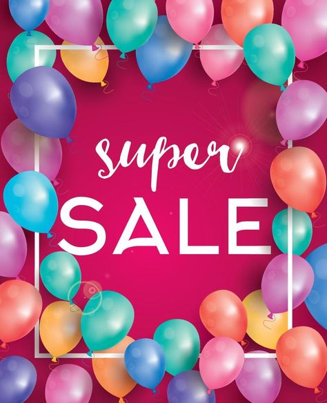 Super sale poster on red background with flying balloons Super Sale Poster, Big Sale Poster, Flying Background, Flying Balloons, Merry Christmas Frame, Royal Frame, Black Friday Banner, Black Friday Sale Banner, Merry Christmas Background