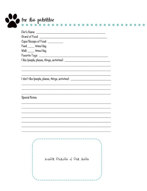 I have searched all over the internet for a cute pet sitting information form. I've found plenty! They just weren't the most attractive t... Pet Information Sheet Free Printable, Dog Binder, Pet Sitting Contract, Pet Sitting Flyer, Pet Sitting Forms, Dog Sitting Business, Pet Journal, Breeding Business, Pet Care Printables