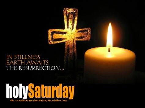 Holy Saturday Black Saturday Holy Week, Holy Saturday Quotes, Thanks Pictures, Good Friday Images, Saturday Pictures, Easter Saturday, Saturday Images, Happy Good Friday, Black Saturday