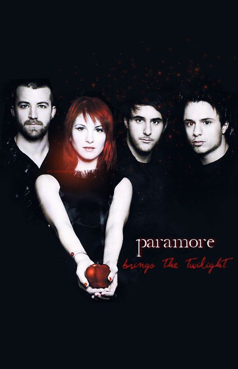 Paramore Twilight, Decode Paramore Twilight, Paramore Poster Prints, Emo Wallpapers, Paramore Poster, Paramore Poster Vintage, Paramore Band Poster, Band Posters Paramore, Paramore Decode