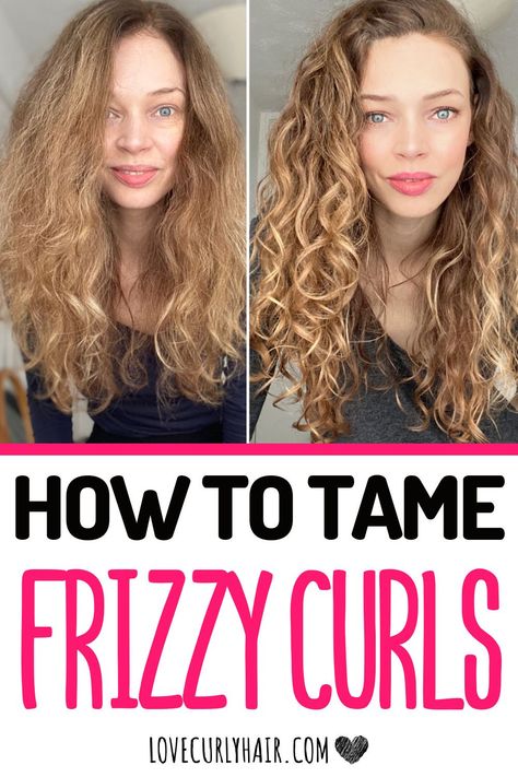 What Is Frizzy Hair? What Causes Frizz On Curly Hair And What Remedies Are There? Frizz Control Tips For Curly And Wavy Hair. Curly Hair Care ❤ #frizz #frizzyhairsolution #frizzfreecurls #frizzyhair #curlygirl #curlyhairtips #curlyhaircare #curlyhair Is My Hair Frizzy Or Curly, Dry Curly Hair Remedies, Hairstyles For Curly And Frizzy Hair, Dry Frizzy Curly Hair Remedies, Frizzy Wavy Hair Remedies, How To Care For Curly Frizzy Hair, How To Tame Wavy Hair, How To Make Wavy Hair Not Frizzy, Tame Frizzy Wavy Hair