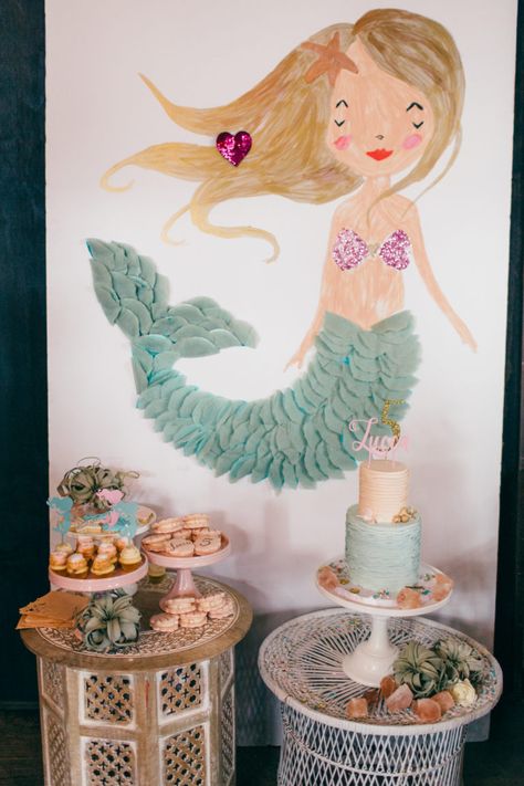 It’s a Shellabration – 5th Birthday Party – Beijos Events Mermaid 5th Birthday Party, Ocean Birthday Party, 5th Birthday Party, Ocean Birthday, Custom Confetti, Mermaid Party Decorations, Mermaid Theme Party, Mermaid Parties, Mermaid Theme Birthday