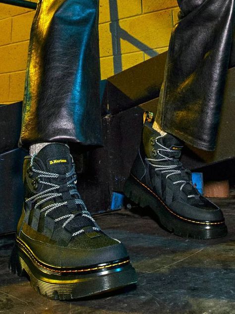 Introducing the NEW Dr. Martens Boury Extra Tough 50/50 Boot 🔥 What a beauty! Shop Dr. Martens: http://ow.ly/vQQF50LF5ji #drmartens #drmartensboots #drmartensstyle #drmartenspascalboots #newdrmartens #fall #winter #drmartensfashion #style Mens Dr Martens, Style Dr Martens, Dr Martens Style, Brand Aesthetic, Dr Martens Boots, Chukka Boot, Synthetic Fabric, Dr. Martens Boots, Beauty Shop