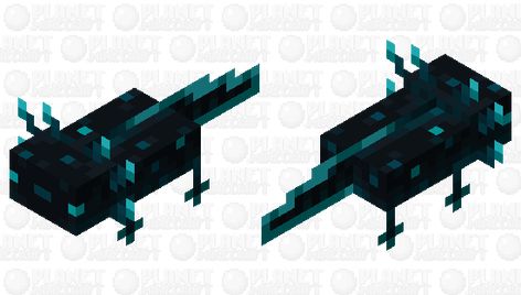 Skulk Minecraft, Sculk Minecraft, Axolotl Minecraft, Minecraft Items, Mc Skins, Skin Minecraft, Minecraft Mobs, Under The Rainbow, House Map