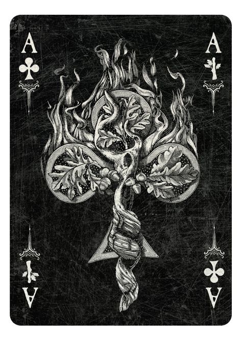 Ace Of Clubs Aesthetic, Spade Designs, Clubs Card, Ace Of Spades Tattoo, Ace Of Clubs, Card Tattoo Designs, Play Your Cards Right, Ace Card, Playing Cards Art