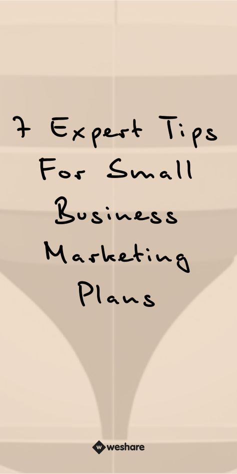 7 Expert Tips for Small Business Marketing Plans Small Business Marketing Creative, Small Business Marketing Plan, Sales Strategies, Marketing Plans, Marketing Plan Template, Startup Business Plan, Small Business Growth, Business Marketing Plan, Small Business Inspiration