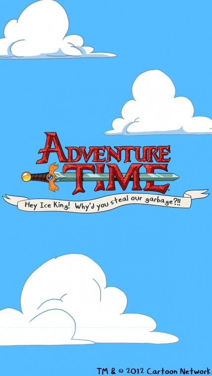 Adventure Time Wallpaper Iphone, Adventure Time Logo, Adventure Time Wallpapers, Fin And Jack, Tumblr Cartoon, Jake Adventure Time, Time Logo, Hood Wallpapers, Time Wallpaper