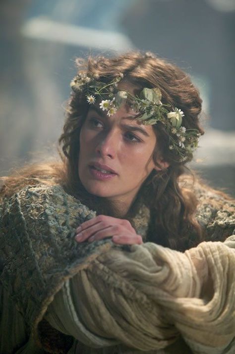 The Brothers Grimm, Lena Headey, Brothers Grimm, Grimm, Flower Crown, Her Hair, Long Hair, A Woman, Crown