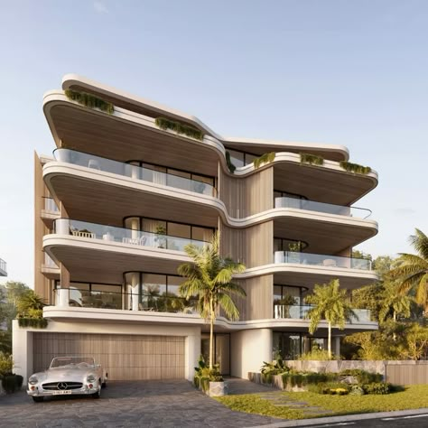 Solstice Cronulla I Multi residential Architect l Sydney Architects l EMK Architects Contemporary Apartment Facade, Emk Architects, Sydney Architecture, Villa Exterior, Apartments Exterior, Building Development, Apartment Exterior, Villa Bali, Residential Building Design