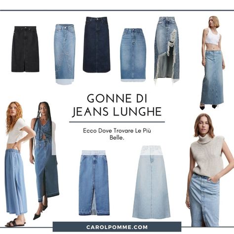 Le più belle gonne lunghe di jeans del 2023: ecco dove trovarle, con proposte per tutti i budget. La gonna lunga in jeans fa il suo grande ritorno tra le tendenze di questa stagione: è infatti una delle protagoniste della moda primaverile del 2023. Si caratterizza nella maggior parte dei casi per la linea dritta […] L'articolo Gonne di jeans lunghe: le più belle del 2023 proviene da Carol Pomme. Mango