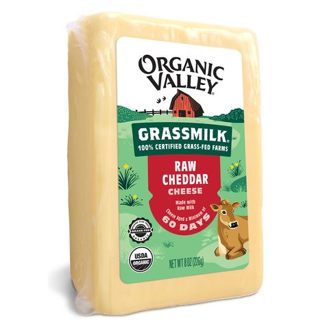 Grassmilk® Cheese | Organic Valley Organic Valley, Organic Snacks, White Cheese, Family Picnic, White Cheddar, Different Plants, Flower Petal, Dream Houses, Chardonnay