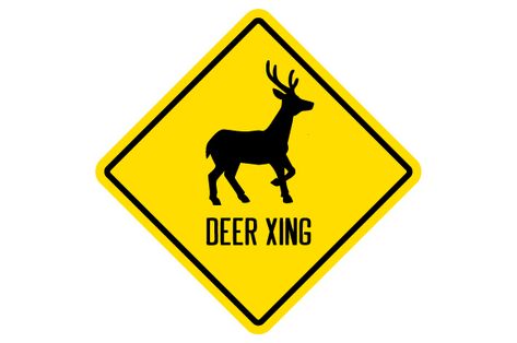 Deer Xing Sign #affiliate , #ad, #Deer, #Xing, #Sign Animal Signs, Deer Crossing, Crossing Sign, Indoor Bar, Design Infographic, Signs Funny, Deer Design, Vintage Objects, Road Signs