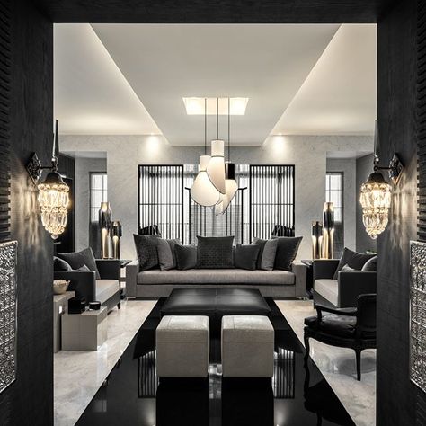 Layering is as important in your lighting scheme as it is in the physical design of your room. It’s impossible to relax and unwind under… Kelly Hoppen Living Room, Kelly Hoppen Interiors, Lighting Scheme, Contemporary Living Room Design, Kelly Hoppen, Living Room Lounge, Luxury Dining Room, Elegant Living, Home Room Design