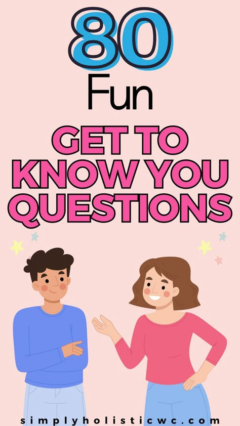 Deep Conversation Starters for Friends Switch Sides If Game Questions, Sibling Questions Games Funny, 50 Fun Questions To Ask, Games To Get To Know Someone, Yw Get To Know You Games, Silly Get To Know You Questions, Funny Questions To Get To Know Someone, How To Ask Good Questions, Easy Get To Know You Games