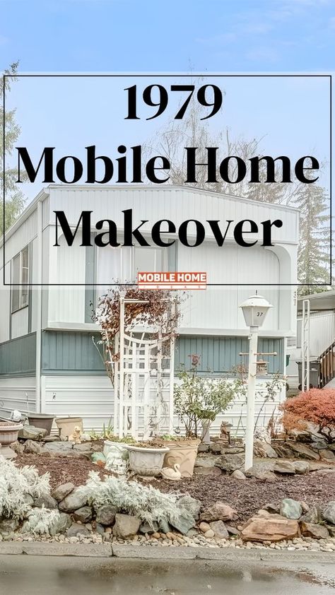 Step inside this charming 1979 mobile home and be amazed by its cozy and rustic interior! From the vintage decor to the inviting color scheme, this space is sure to inspire your own home design ideas. Trailor Houses Decor, Mobile Home Interior Paint Ideas, Decorate Mobile Home, Mobile Home Ceiling Remodel, Small Mobile Home Decorating, Old Mobile Home Makeover Single Wide, Manufacturer Homes, Make A Mobile Home Look Like A House, Decorating A Mobile Home