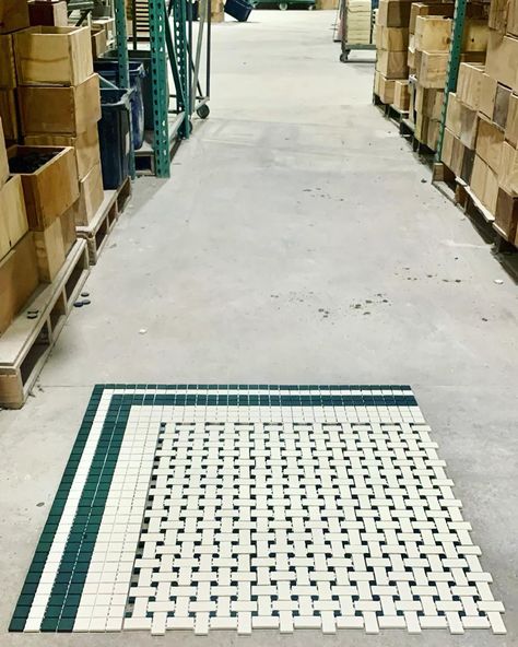 Mosaic Tile Mudroom, Historic Tile Patterns, 1920s Tile Floor, Mosaic Lettering, Pool Border, Edinburgh House, Historic Tile, Fun Tile, Entryway Floor