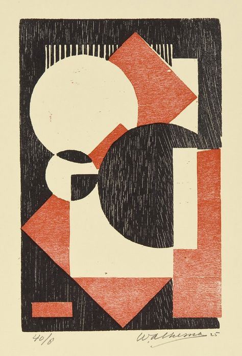 Wobbe Alkema (Dutch, 1900-1984)  Composition red & black I, 1925 Elements Of Design Shape, Shape Composition, Shapes Composition, Abstract Quilt, Geometric Shapes Art, Geometric Design Art, Graph Paper Art, Abstract Composition, Geometric Pattern Design