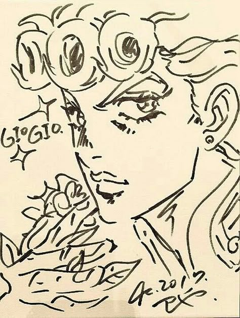 Jjba Giorno Fanart, Jojo Sketch Art, Jojo Drawing Sketch, Jjba Drawings, Jjba Sketch, Jjba Drawing, Jojo Sketch, Jojo Drawing, Jojo's Adventure