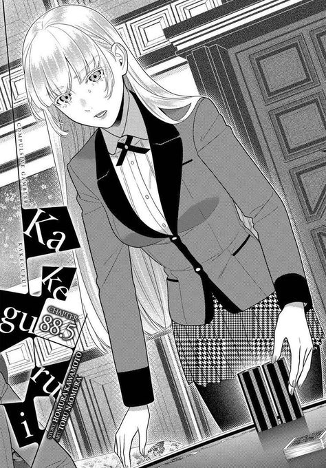 Kakegurui Ririka Momobami, Momobami Twins, Kakegurui Ririka, Manga Kakegurui, Kakegurui Manga, Ririka Momobami, Compulsive Gambler, Comic Layout, Japanese Drawings